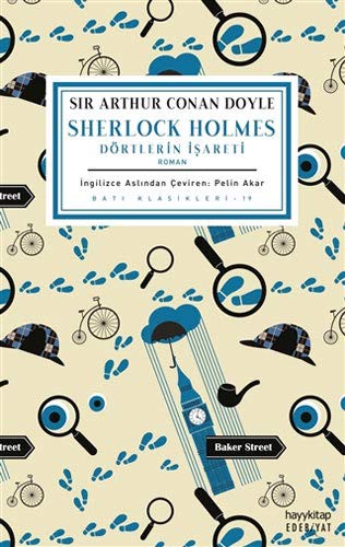 Sherlock Holmes / Dörtlerin İşareti kitap kapağı